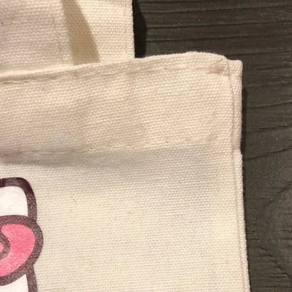 Cute Character Canvas Mini Tote Bag - Picture 3 of 16